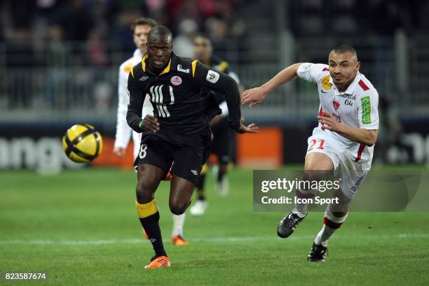 Moussa SOW - - Brest / Lille - 28eme journee de Ligue 1,
