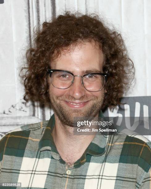 Actor/writer Kyle Mooney attends Build to discuss the new movie "Brigsby Bear" at Build Studio on July 27, 2017 in New York City.