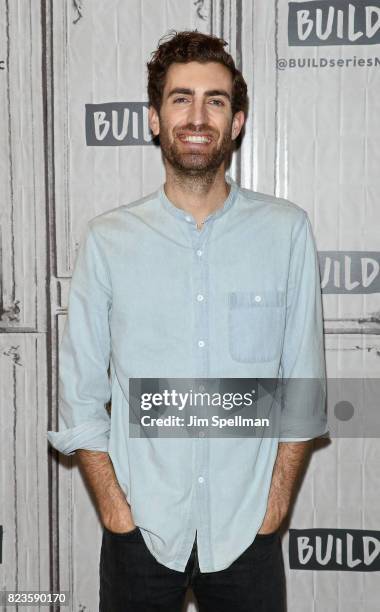 Director Dave McCary attends Build to discuss the new movie "Brigsby Bear" at Build Studio on July 27, 2017 in New York City.