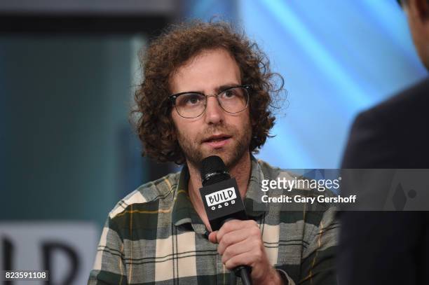 Actor/writer Kyle Mooney visits Build Series to discuss the new film "Brigsby Bear" at Build Studio on July 27, 2017 in New York City.