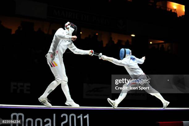 Joerg FIEDLER / Gauthier GRUMIER - Demi Finale - - Challenge Monal 2011 - Coupe du Monde -Coubertin ,