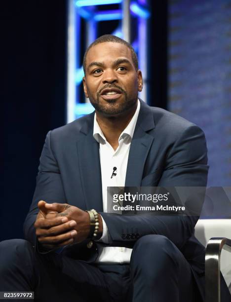 Host Method Man of 'Drop The Mic' speaks onstage during the TCA Turner Summer Press Tour 2017 Presentation at The Beverly Hilton Hotel on July 27,...