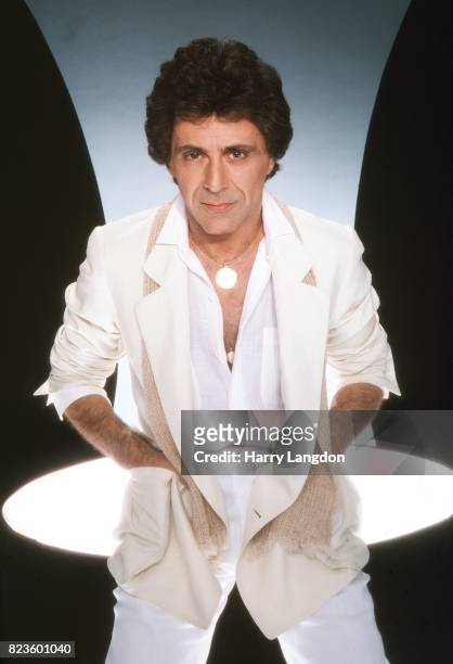 Singer Frankie Valli poses for a portrait in 1979 in Los Angeles, California.