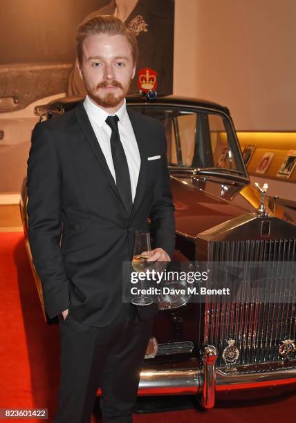 Jack Lowden attends the global debut of the new Rolls-Royce Phantom at Bonhams on July 27, 2017 in London, England.