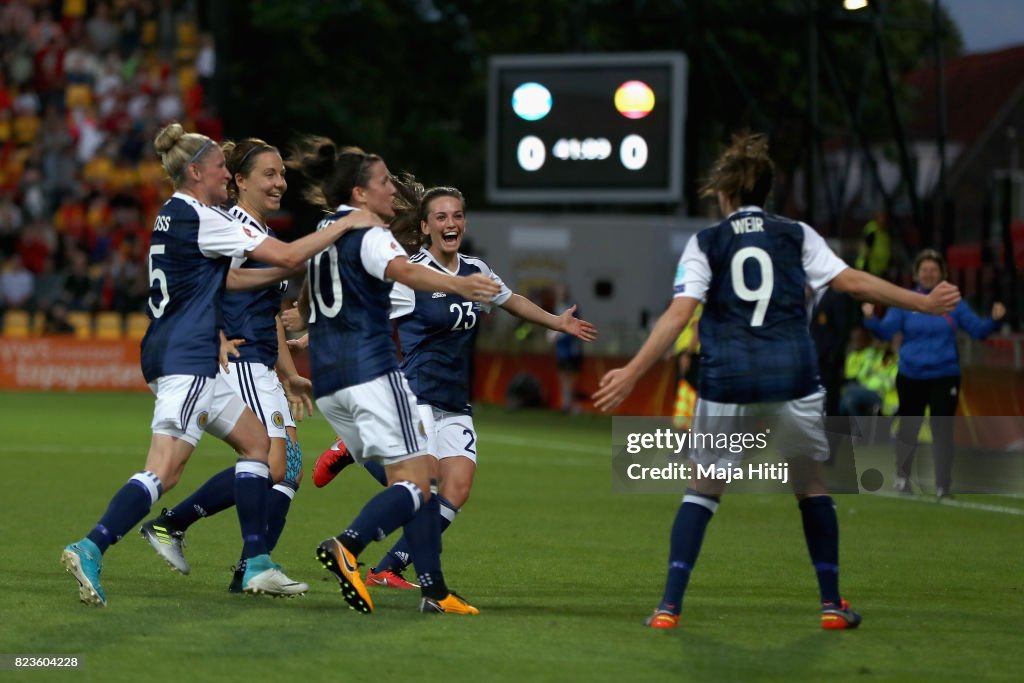 Scotland v Spain - UEFA Women's Euro 2017: Group D