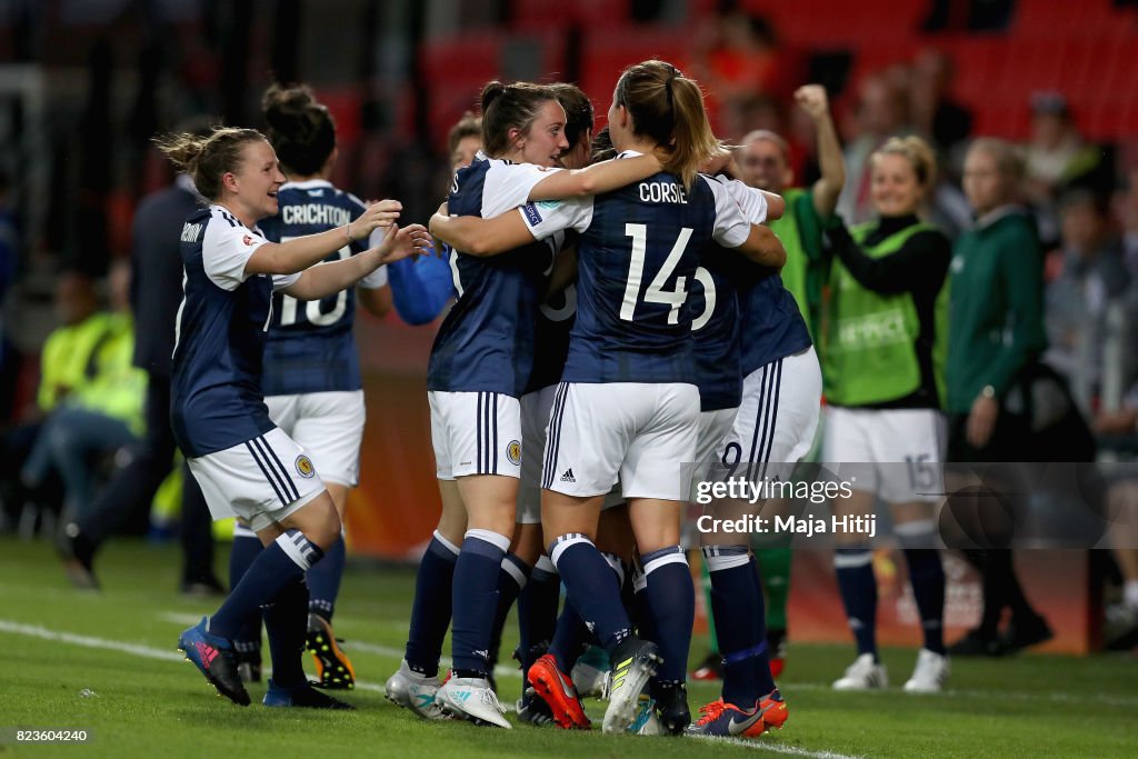 Scotland v Spain - UEFA Women's Euro 2017: Group D