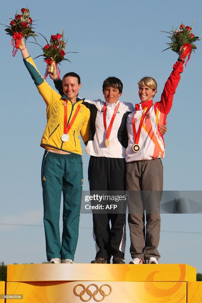 OLY-2008-KAYAK-K1-PODIUM-SVK-AUS-AUT