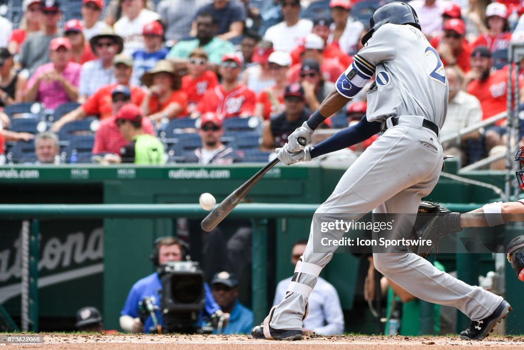 MLB: JUL 27 Brewers at Nationals