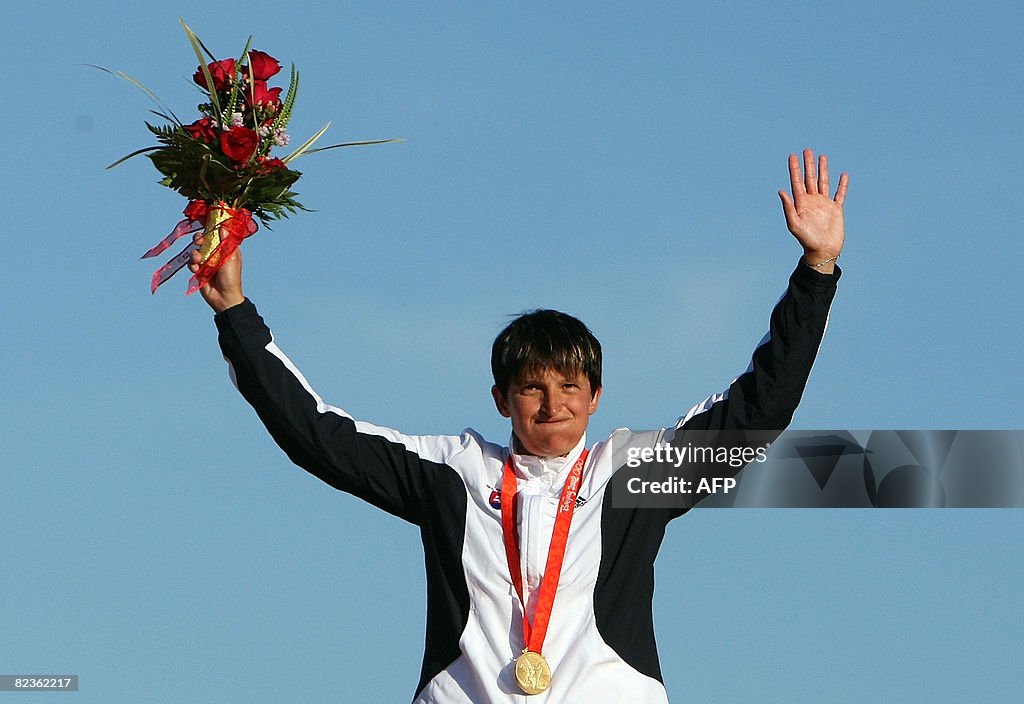 Gold medalist Elena Kaliska of Slovakia