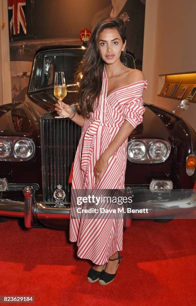 Diipa Khosla attends the global debut of the new Rolls-Royce Phantom at Bonhams on July 27, 2017 in London, England.