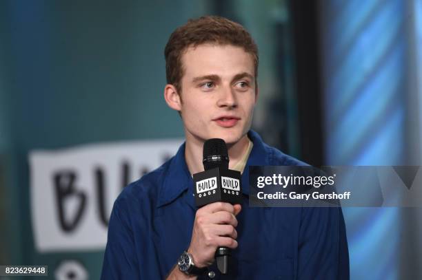 Actor Ben Rosenfield visits Build Series to discuss the film "Person to Person" at Build Studio on July 27, 2017 in New York City.