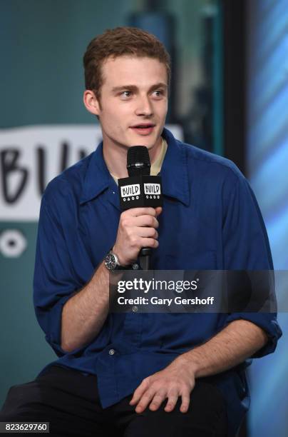 Actor Ben Rosenfield visits Build Series to discuss the film "Person to Person" at Build Studio on July 27, 2017 in New York City.