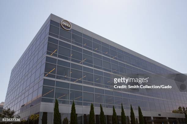 Regional headquarters, with logo and signage, for Dell Computers in the Silicon Valley town of Santa Clara, California, July 25, 2017. .