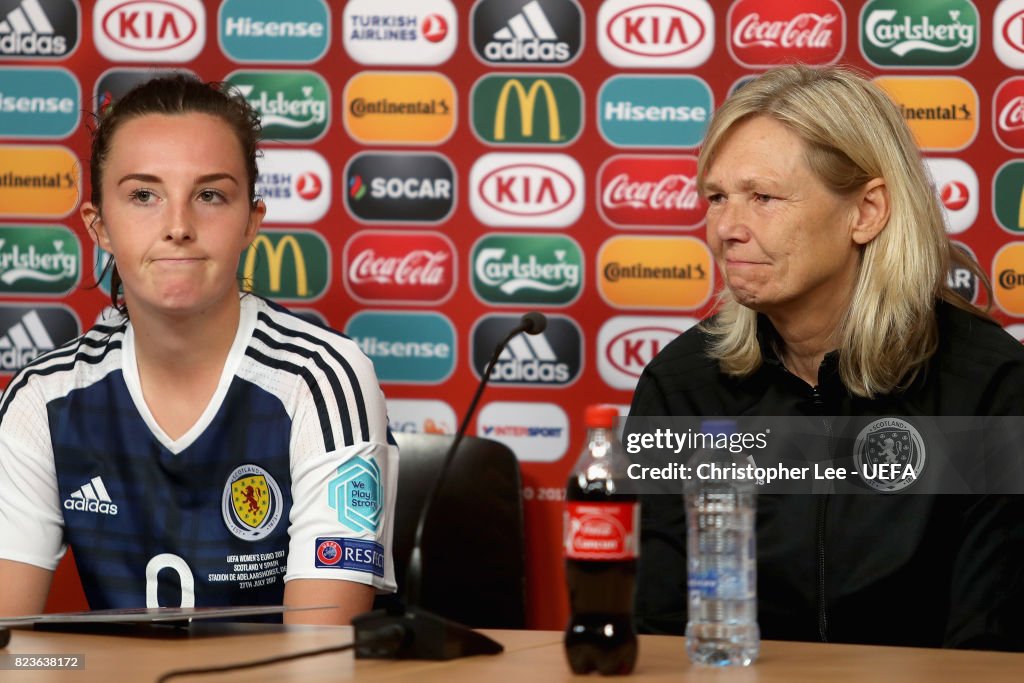 Scotland v Spain - UEFA Women's Euro 2017: Group D