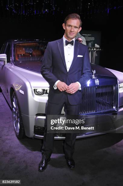 Alex Innes, Rolls-Royce Motor Cars Bespoke Designer, attends the global debut of the new Rolls-Royce Phantom at Bonhams on July 27, 2017 in London,...