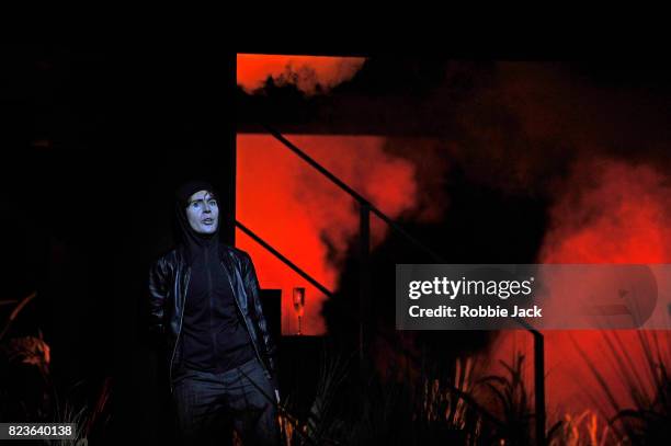 Anna Stephany as Sesto in Wolfgang Amadeus Mozart's La clemenza di Tito directed by Claus Guth and conducted by Robin Ticciati at Glyndebourne Opera...