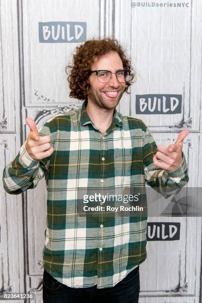 Kyle Mooney discusses "Brigsby Bear" with the Build Series at Build Studio on July 27, 2017 in New York City.