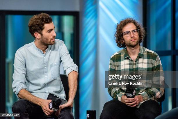 Dave McCary and Kyle Mooney discuss "Brigsby Bear" with the Build Series at Build Studio on July 27, 2017 in New York City.