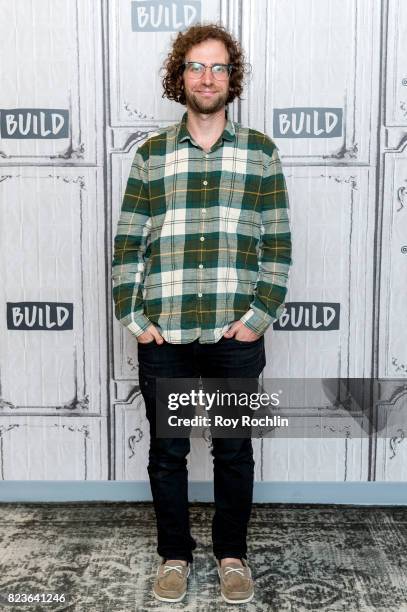 Kyle Mooney discusses "Brigsby Bear" with the Build Series at Build Studio on July 27, 2017 in New York City.