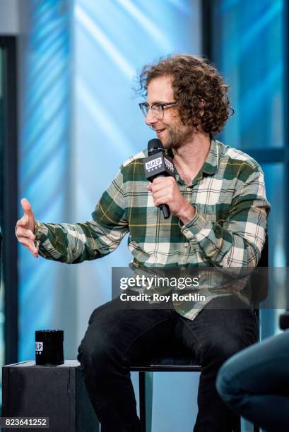 Kyle Mooney discusses "Brigsby Bear" with the Build Series at Build Studio on July 27, 2017 in New York City.