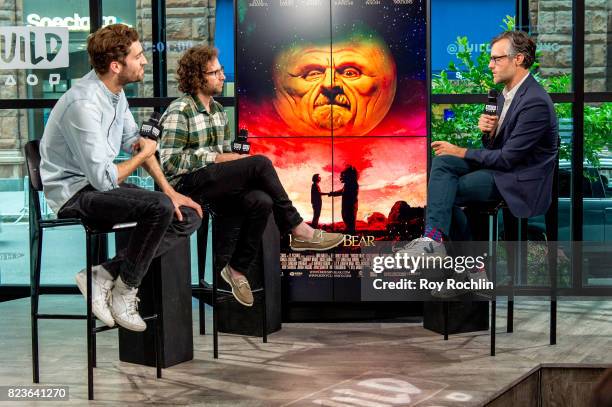 Dave McCary and Kyle Mooney discuss "Brigsby Bear" with the Build Series at Build Studio on July 27, 2017 in New York City.