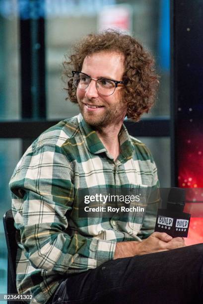 Kyle Mooney discusses "Brigsby Bear" with the Build Series at Build Studio on July 27, 2017 in New York City.