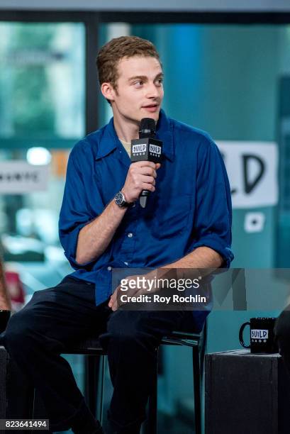 Actor Ben Rosenfield discusses "Person To Person" with the Build Series at Build Studio on July 27, 2017 in New York City.