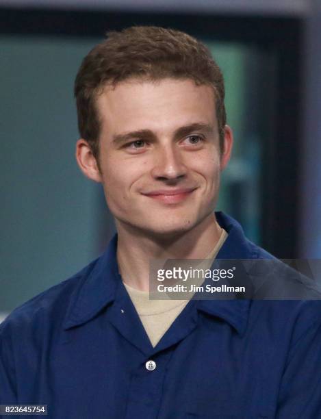 Actor Ben Rosenfield attends Build to discuss the film "Person To Person" at Build Studio on July 27, 2017 in New York City.