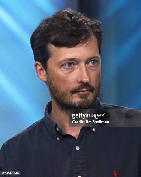 Director Dustin Guy Defa attends Build to discuss the film "Person To Person" at Build Studio on July 27, 2017 in New York City.