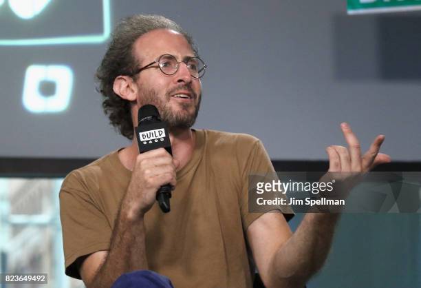 Actor Bene Coopersmith attends Build to discuss the film "Person To Person" at Build Studio on July 27, 2017 in New York City.