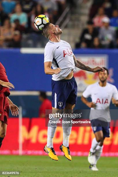 Tottenham Hotspur defender Toby Alderweireld during the second half of the International Champions Cup soccer game between Tottenham Hotspur and Roma...