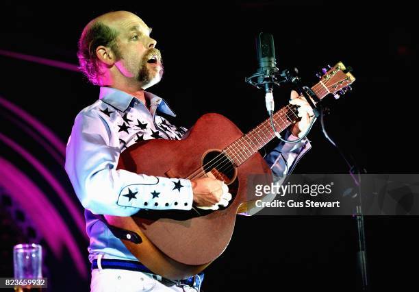 Bonnie 'Prince' Billy performs on stage at the Union Chapel on July 27, 2017 in London, England