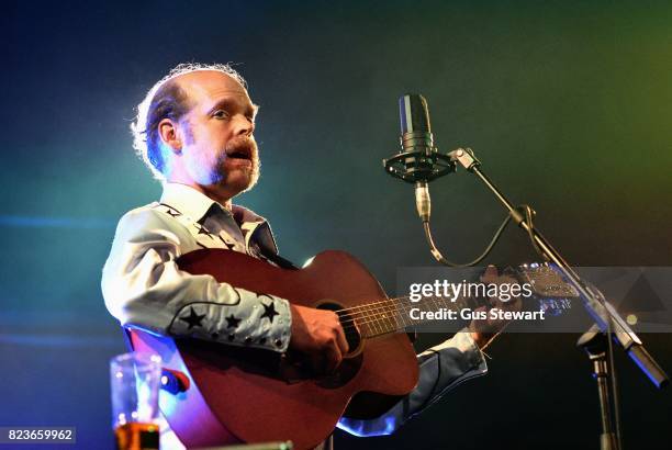 Bonnie 'Prince' Billy performs on stage at the Union Chapel on July 27, 2017 in London, England