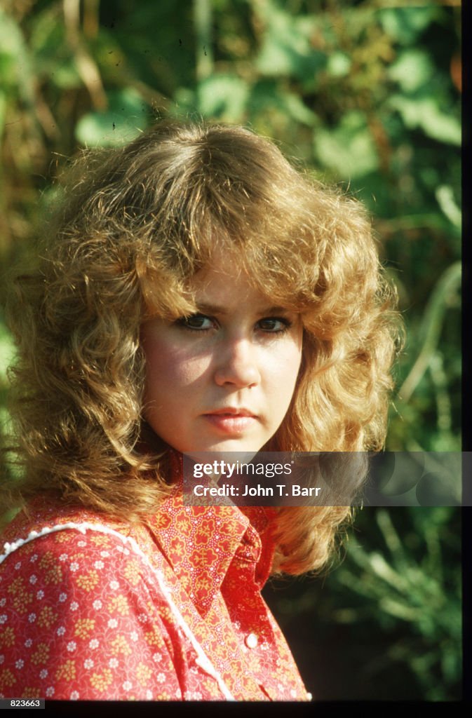Actress Linda Blair poses 1979 in California. Blair starred in the