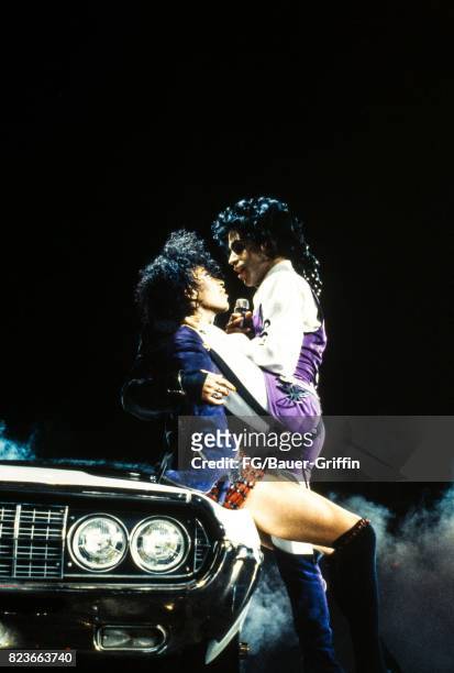 Prince plays his Lovesexy concert at Waldstadion Frankfurt on August 13, 1988 in Frankfurt, Federal Republic of Germany. 170612F1