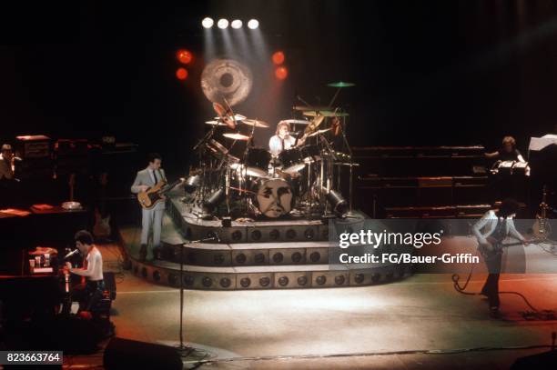 Queen plays Wembley Arena on September 04, 1984 in London, United Kingdom. 170612F1