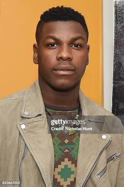 Actor John Boyega attends the Detroit special screening at the Crosby Street Hotel on July 27, 2017 in New York City.