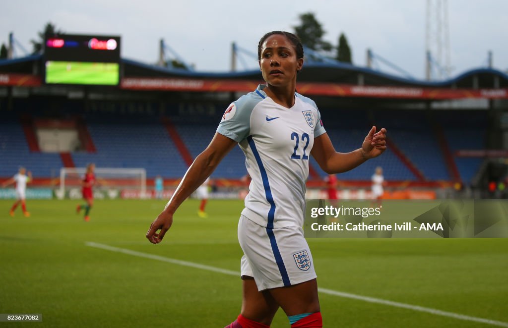 Portugal v England - UEFA Women's Euro 2017: Group D