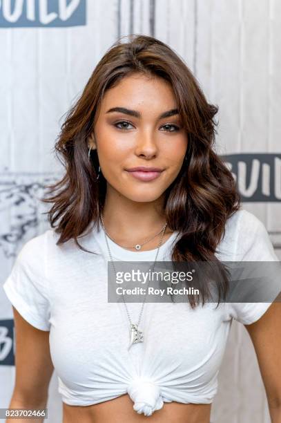 Madison Beer discusses her new song "Dead" with the Build Series at Build Studio on July 27, 2017 in New York City.