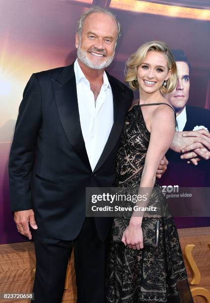 Kelsey Grammer;Greer Grammer arrives at the Premiere Of Amazon Studios' "The Last Tycoon" at the Harmony Gold Preview House and Theater on July 27,...