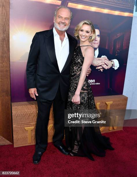 Kelsey Grammer;Greer Grammer arrives at the Premiere Of Amazon Studios' "The Last Tycoon" at the Harmony Gold Preview House and Theater on July 27,...