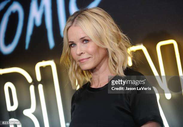 Chelsea Handler attends the premiere of "Atomic Blonde" at The Theatre at Ace Hotel on July 24, 2017 in Los Angeles, California.