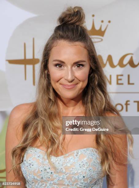 Alexa PenaVega arrives at the 2017 Summer TCA Tour - Hallmark Channel And Hallmark Movies And Mysteries at a private residence on July 27, 2017 in...