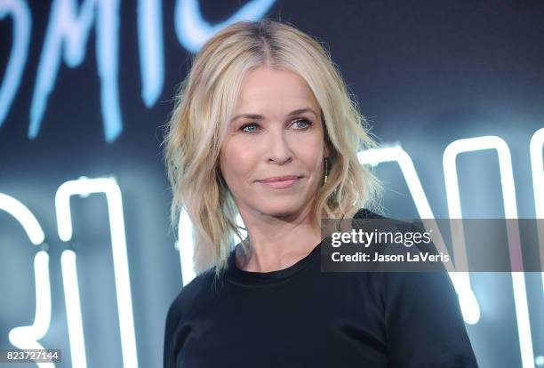 Chelsea Handler attends the premiere of "Atomic Blonde" at The Theatre at Ace Hotel on July 24, 2017 in Los Angeles, California.