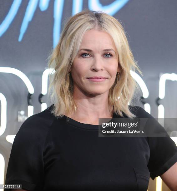 Chelsea Handler attends the premiere of "Atomic Blonde" at The Theatre at Ace Hotel on July 24, 2017 in Los Angeles, California.