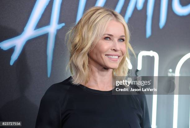 Chelsea Handler attends the premiere of "Atomic Blonde" at The Theatre at Ace Hotel on July 24, 2017 in Los Angeles, California.