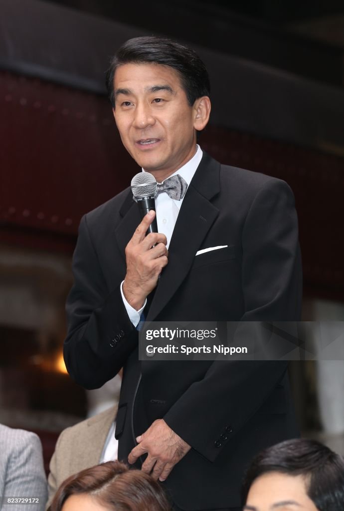 Takashi Kobayashi Attends Press Conference In Tokyo