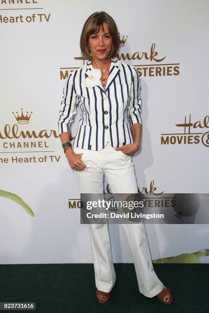 Wendie Malick attends the Hallmark Channel and Hallmark Movies and Mysteries 2017 Summer TCA Tour on July 27, 2017 in Beverly Hills, California.