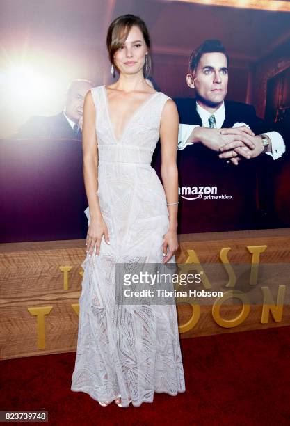Bailey Noble attends the premiere of Amazon Studios 'The Last Tycoon' at the Harmony Gold Preview House and Theater on July 27, 2017 in Hollywood,...