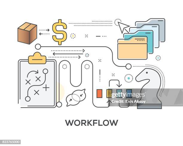 31 Project Management Process Flow Chart Stock Photos, High-Res ...